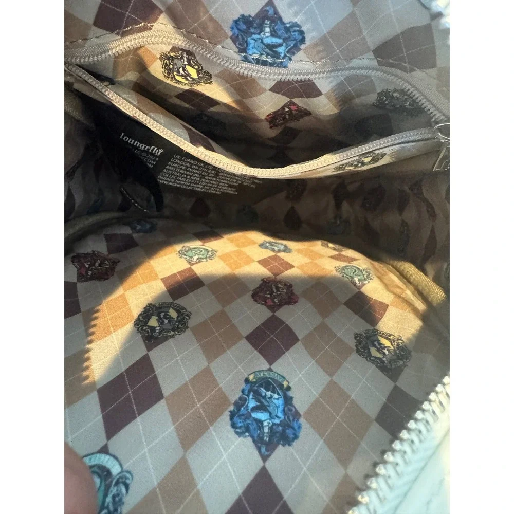 Michael Kors Black Leather Shoulder Bag Gold Interlocking Ring Detail Clutch - Picture 8 of 10